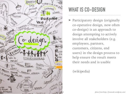 Blog – Using co-design methods to co-create technology with people with dementia and their carers