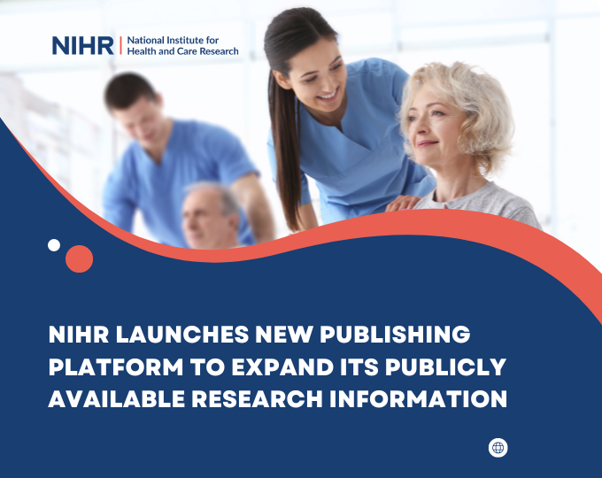 NIHR launches new publishing platform