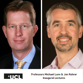 Professors Jon Rohrer & Michael Lunn Inaugural Lectures