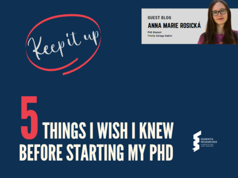 Blog – 5 things I wish I knew before starting my PhD