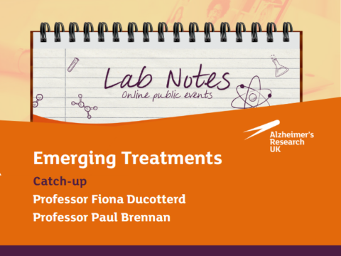 ARUK Lab Notes: Emerging treatments