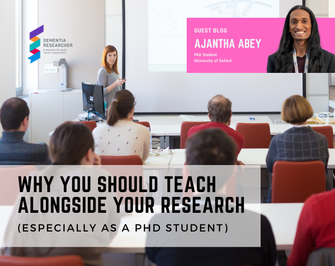 Blog – Why You Should Teach Alongside Your Research