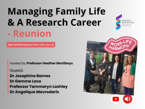 Podcast – Managing Family Life and a Research Career – Reunion