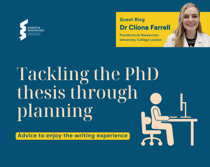 Blog – Tackling the PhD thesis through planning