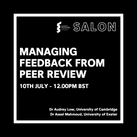 Salon – Managing Feedback from Peer Review