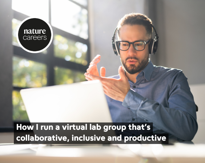 How I run a virtual lab group