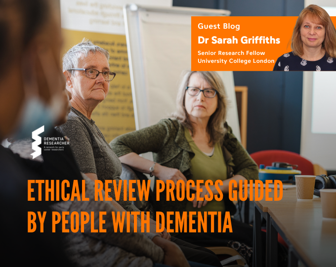 Blog – Ethical review process guided by people with dementia