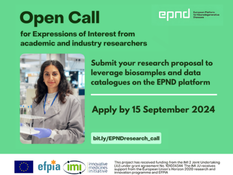 EPND Research Call: Access Biosamples & Data Now!