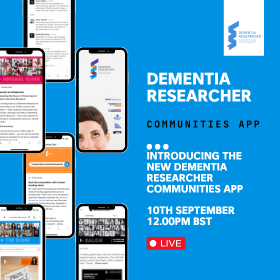 dementia researcher communities app