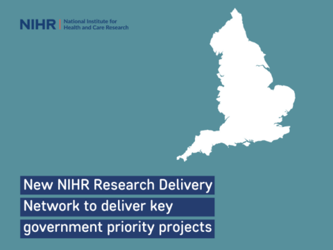 NIHR’s Research Delivery Network launched