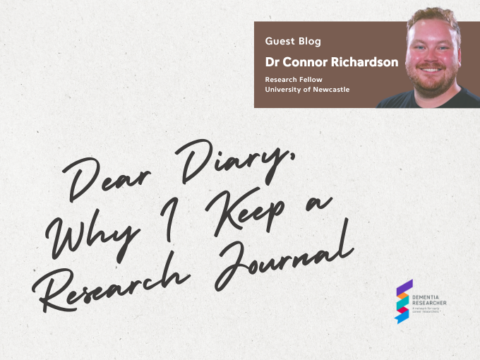 Blog – Dear Diary, Why I Keep a Research Journal