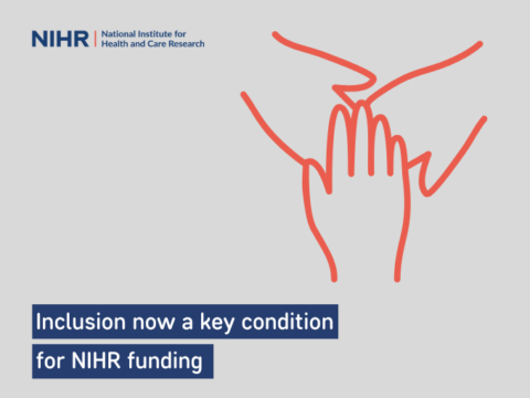 Inclusion now a key condition for NIHR funding