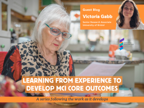 Blog – Learning from experience to develop MCI Core Outcomes