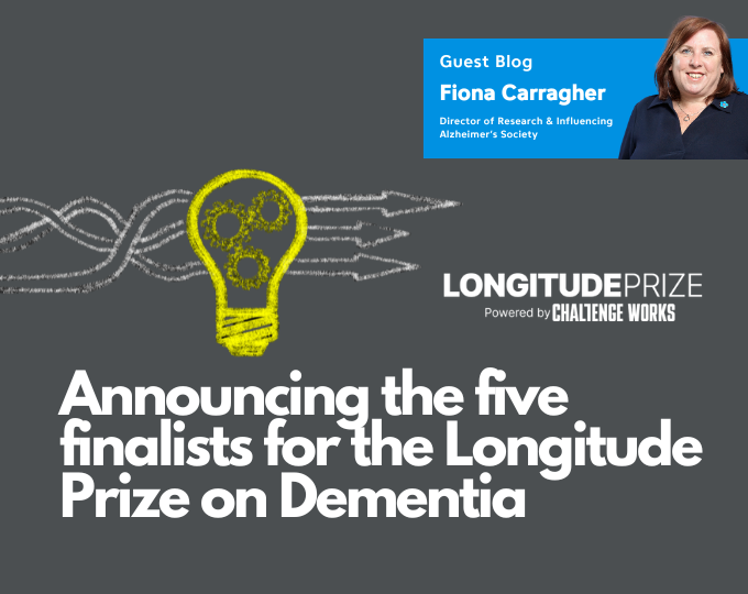 Announcing the finalists for the Longitude Prize on Dementia