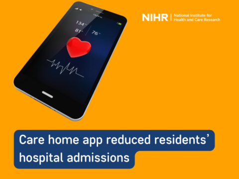 Care home app reduced residents’ hospital admissions