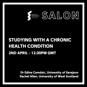 Studying With a Chronic Health Condition - 2nd April 12 noon.