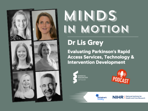 Podcast – Minds In Motion, Dr Lis Grey, Service Evaluation & Intervention Development