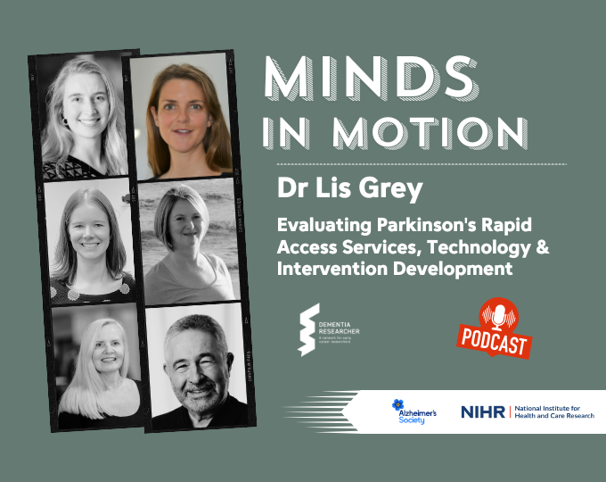 Podcast – Minds In Motion, Dr Lis Grey, Service Evaluation & Intervention Development